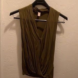 Olive green shirt